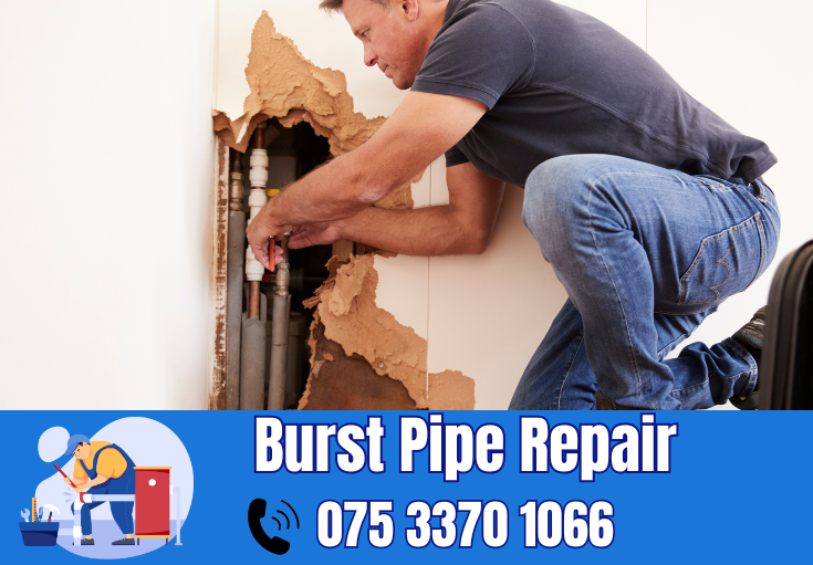 burst pipe repair Dover